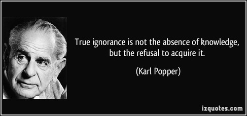 knowledge vs ignorance